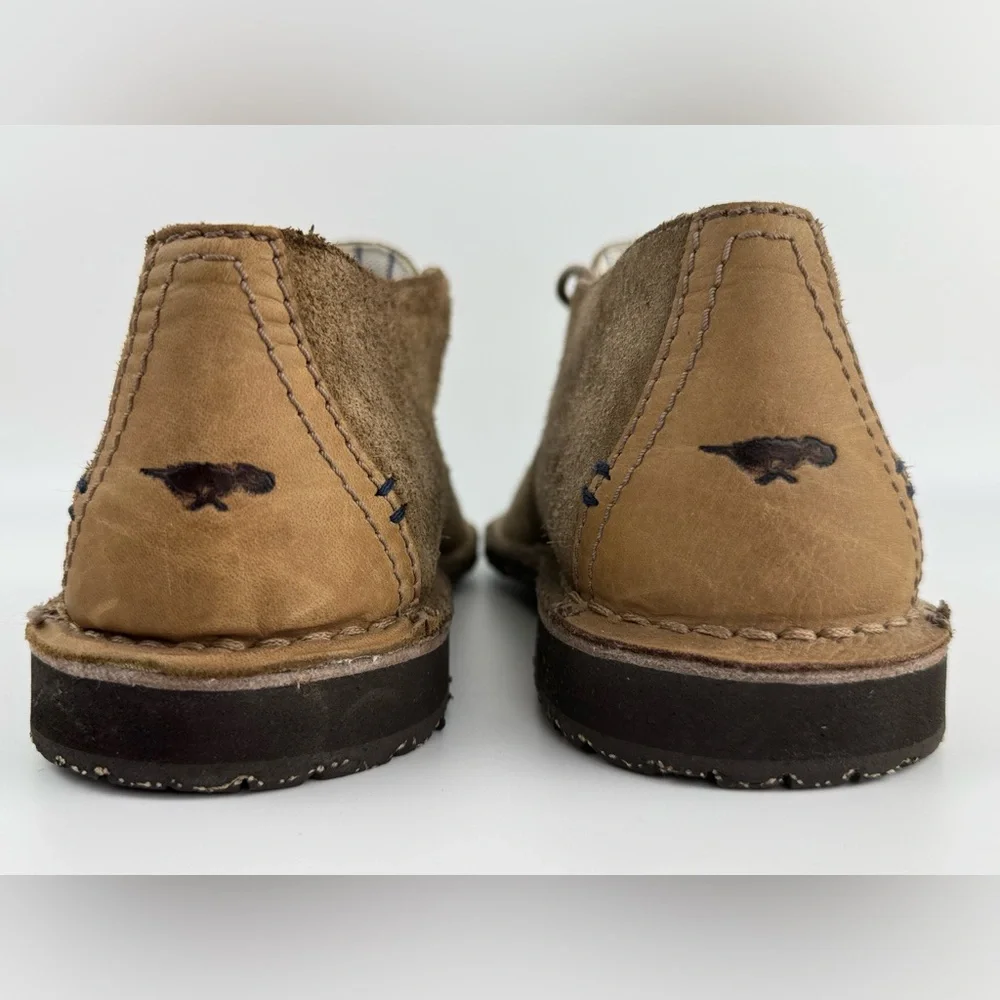 Men's Rocket Dog Tan-Brown Suede Chukka Style Boots, Size 10, 1-inch Heels